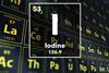 Periodic table of the elements – 53 – Iodine