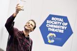 A chemistry demonstration from the Royal Society of Chemistry theatre at the Lab Innovations event in 2018