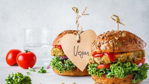 vegan burger 