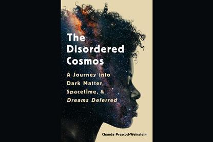 An image showing the book cover of The disordered cosmos