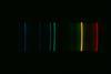 Helium emission spectrum