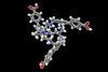 3D spinning gif depicting CCDC attributed molecule 2179030