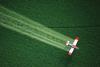 plane crop spraying