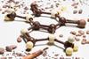 chocolate model of theobromine